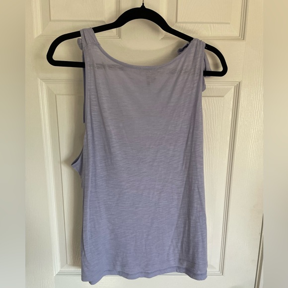 EUC PAIGE lavender purple shoulder tie tank top - Picture 4 of 4